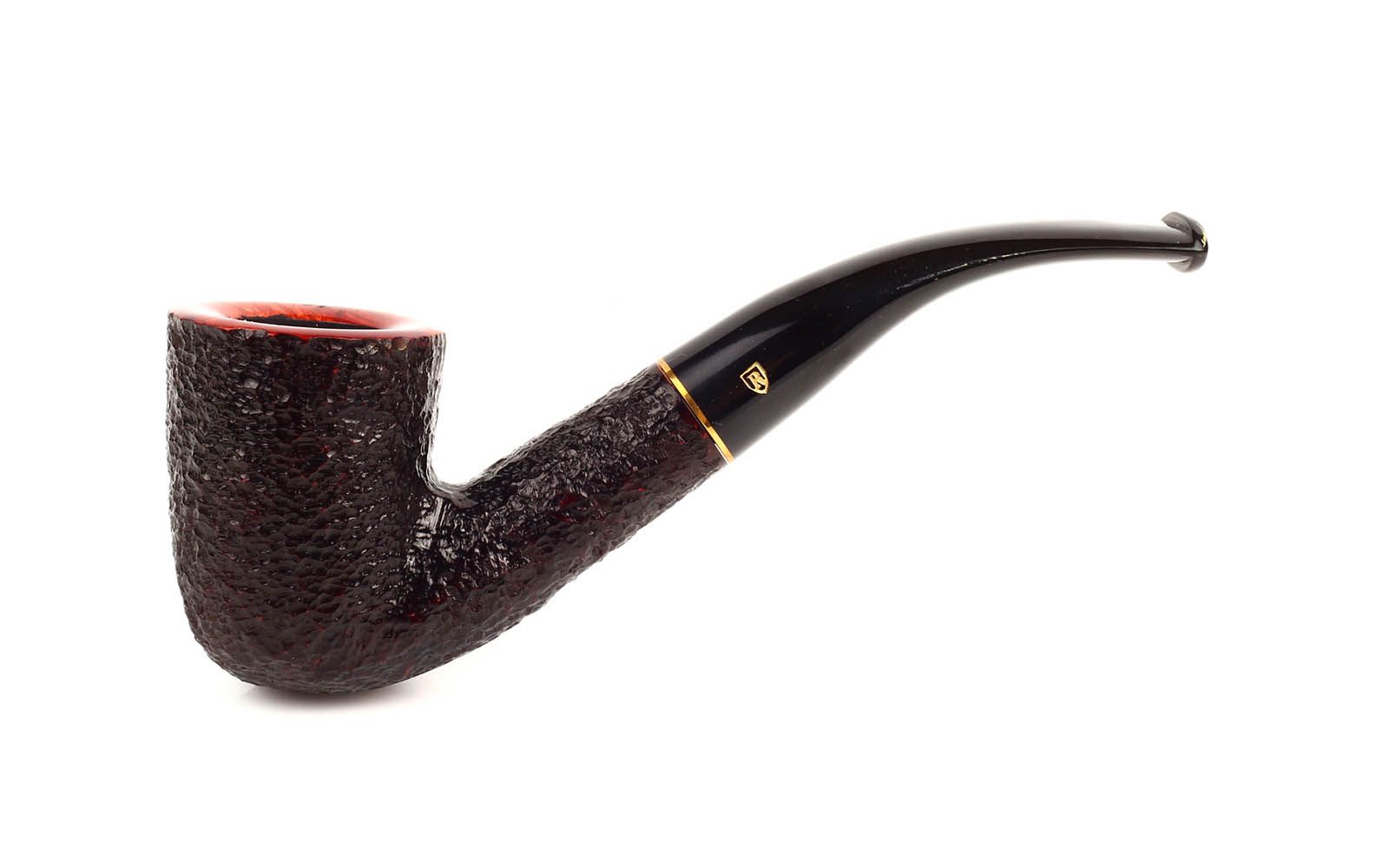PIPA SAVINELLI ROMA 611 KS DUBLIN CURVA RUSTICATA BORGOGNA P104R-611
