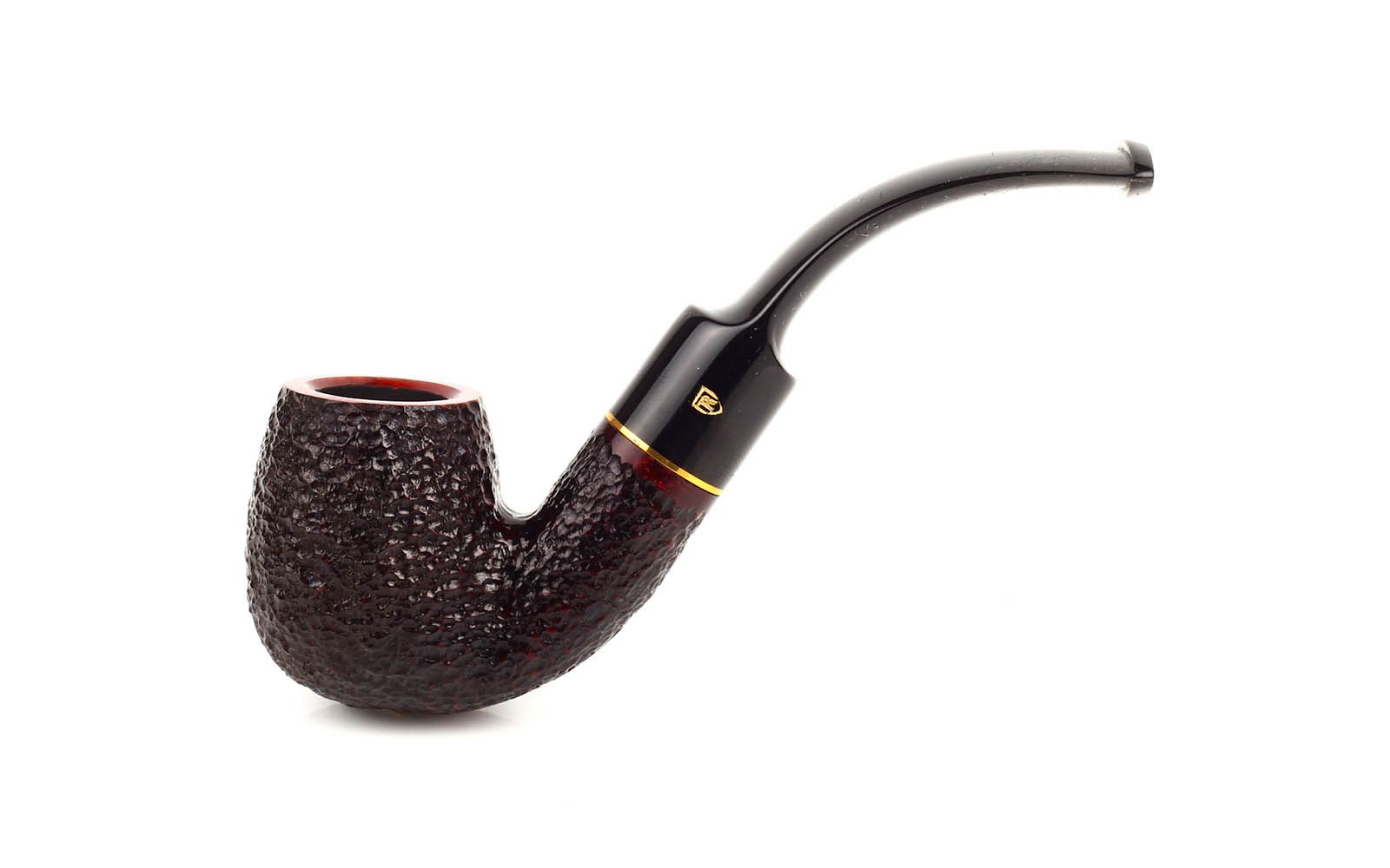 PIPA SAVINELLI ROMA 613 BILLIARD CURVA RUSTICATA BORGOGNA P104R-613
