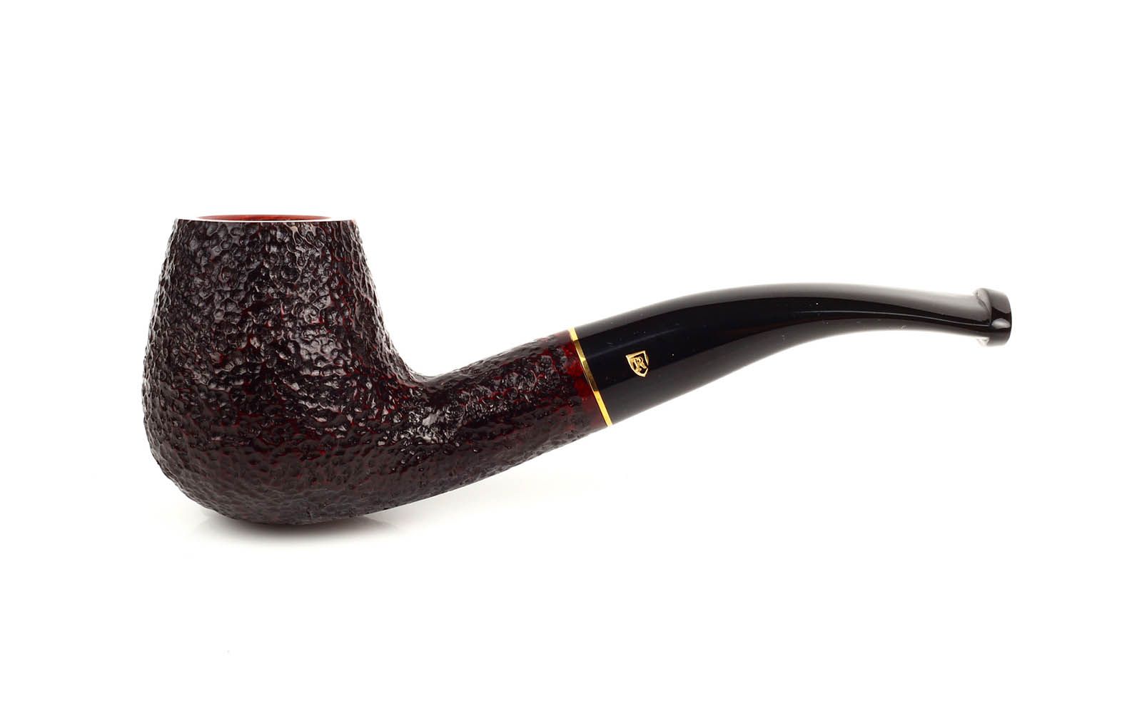 PIPA SAVINELLI ROMA 628 BRANDY CURVA RUSTICATA BORGOGNA P104R-628