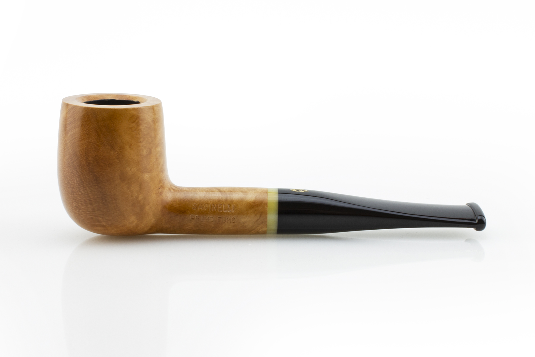 PIPA&#x20;SAVINELLI&#x20;PRIMO&#x20;FUMO&#x20;106&#x20;BILLIARD&#x20;DRITTA&#x20;LISCIA&#x20;CON&#x20;FILTRO&#x20;E&#x20;SACCHETTA&#x20;IN&#x20;VELLUTO&#x20;P288-106