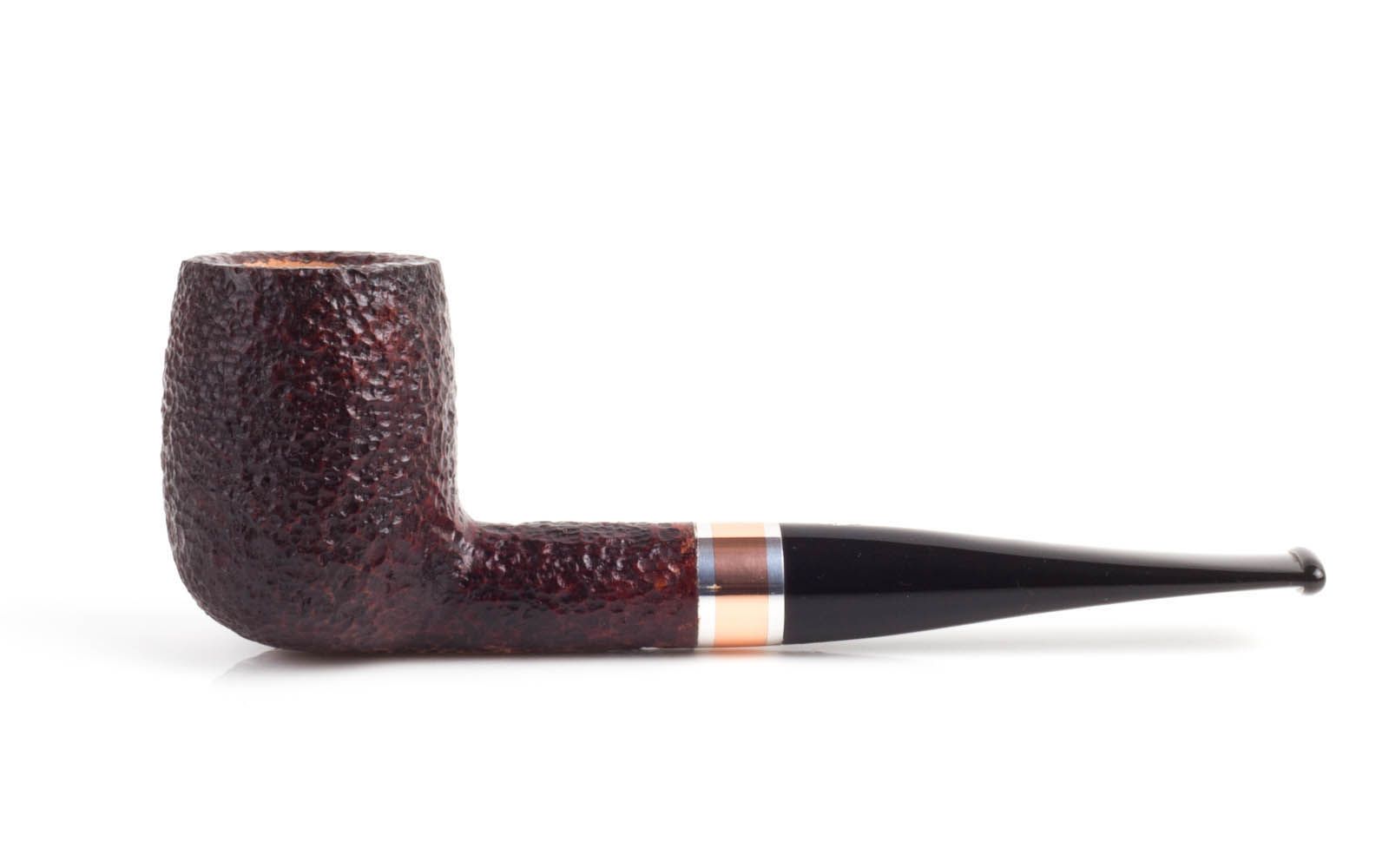 PIPA SAVINELLI MARTE 128 BILLIARD DRITTA RUSTICATA BORDEAUX NERA P324Z-128