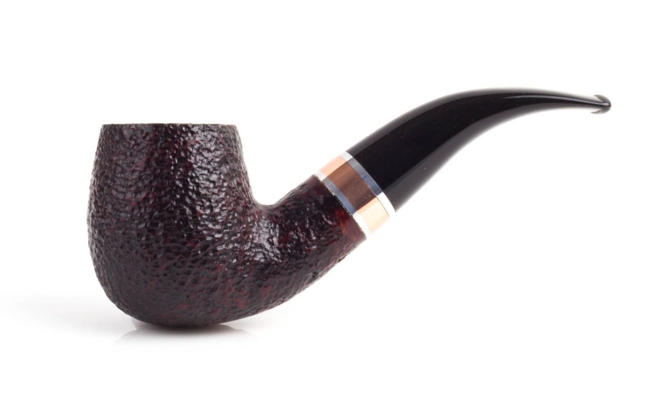 PIPA SAVINELLI MARTE 616 KS BILLIARD CURVA RUSTICATA BORDEAUX NERA P324Z-616