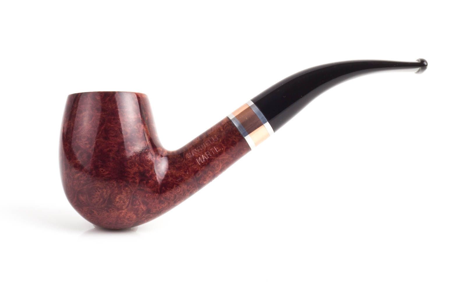 PIPA SAVINELLI MARTE 670 KS EGG CURVA LISCIA BORDEAUX P324L-670