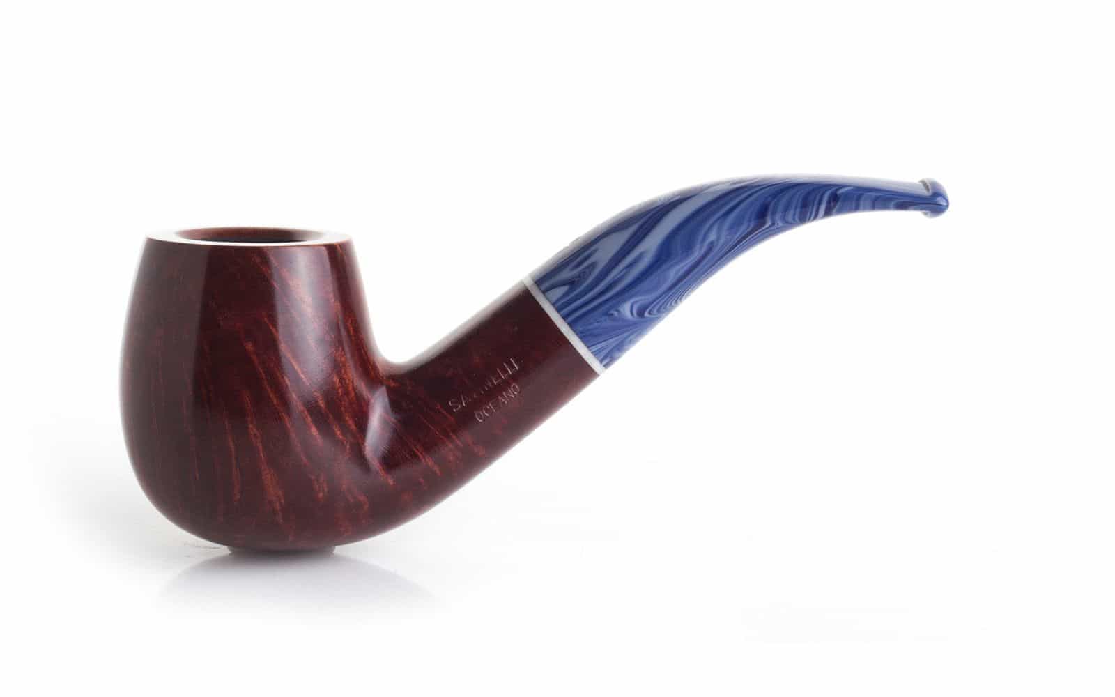 PIPA SAVINELLI OCEANO 616 KS BILLIARD CURVA LISCIA BORDEAUX P350LBX-616