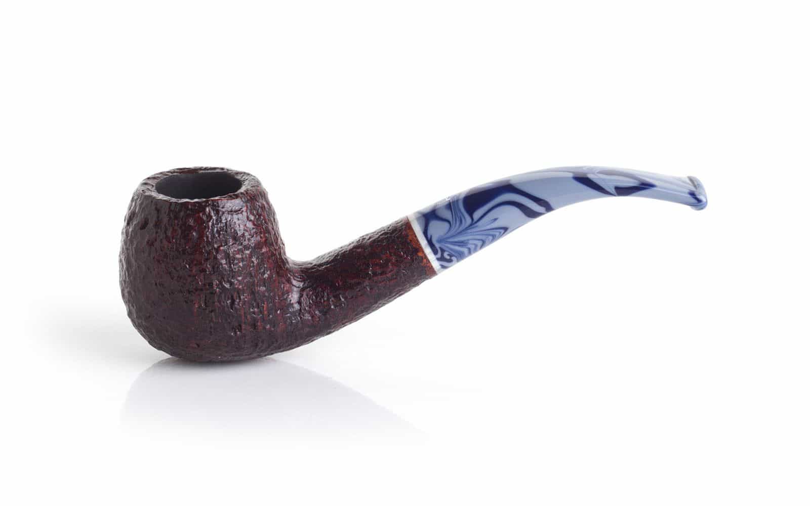 PIPA SAVINELLI OCEANO 626 APPLE CURVA RUSTICATA BORDEAUX P350ZMS-626