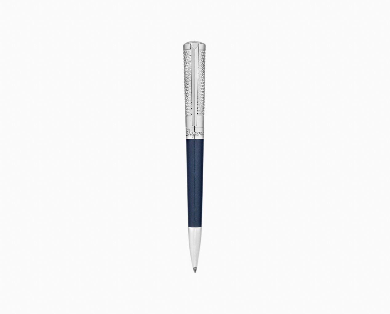 S.T.&#x20;DUPONT&#x20;LIBERTE&#x20;BALLPOINT&#x20;BLUE&#x2F;PALLADIUM&#x20;FIREHEAD&#x20;PEN&#x20;465017