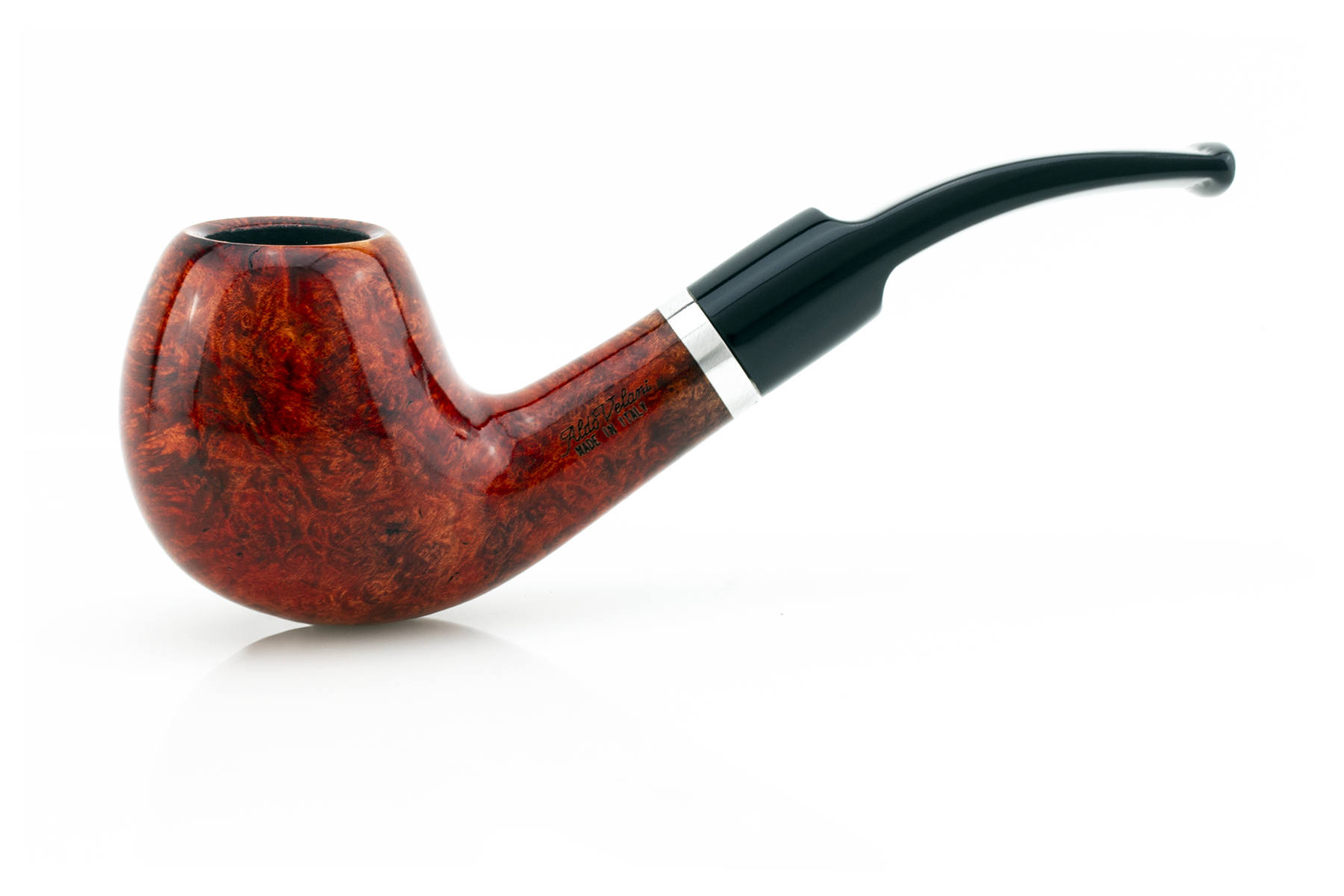 PIPA ALDO VELANI BENT APPLE LISCIA PA25-AVLC-14 FILTRO 9 MM PA25-AVLC-14