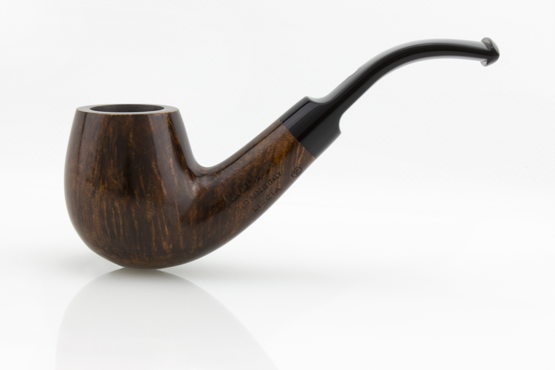 PIPA MASTRO GEPPETTO LISCIA 2 PAMG24-LM10 BENT BILLIARD PAMG24-LM10