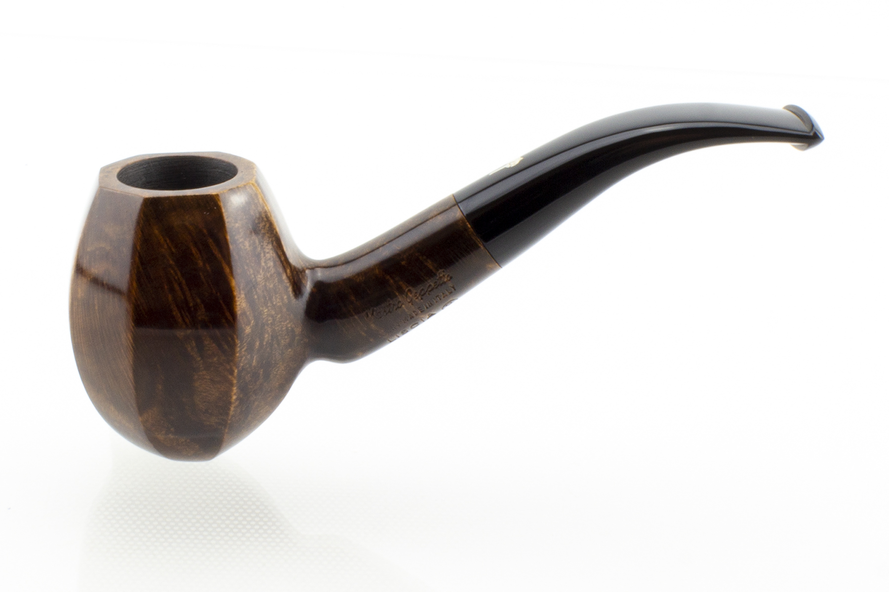 PIPA MASTRO GEPPETTO UOVO CURVA MARRONE LISCIA PAMG20-L001 PAMG20-L001