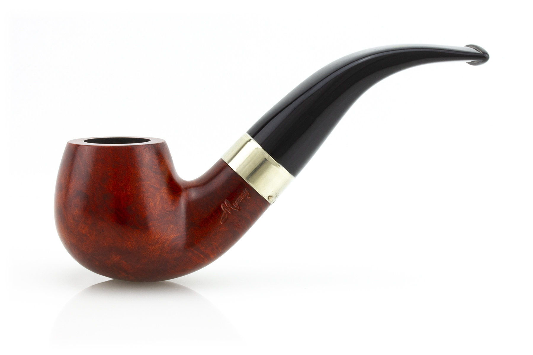 PIPA MYWAY THE WISE MAN CLASSIC BENT APPLE LISCIA ARANCIONE