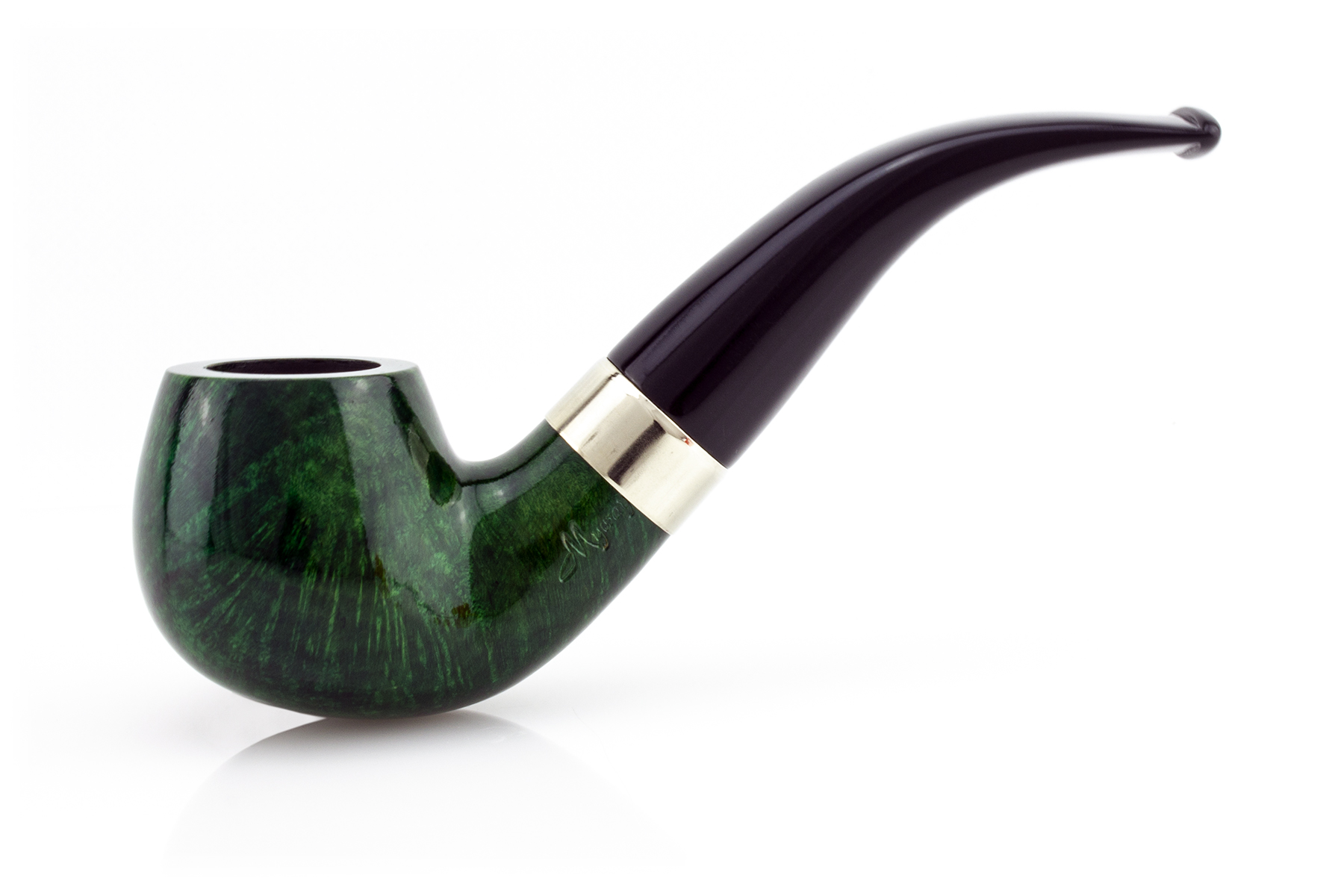 PIPA MYWAY THE WISE MAN CLASSIC BENT APPLE LISCIA VERDE
