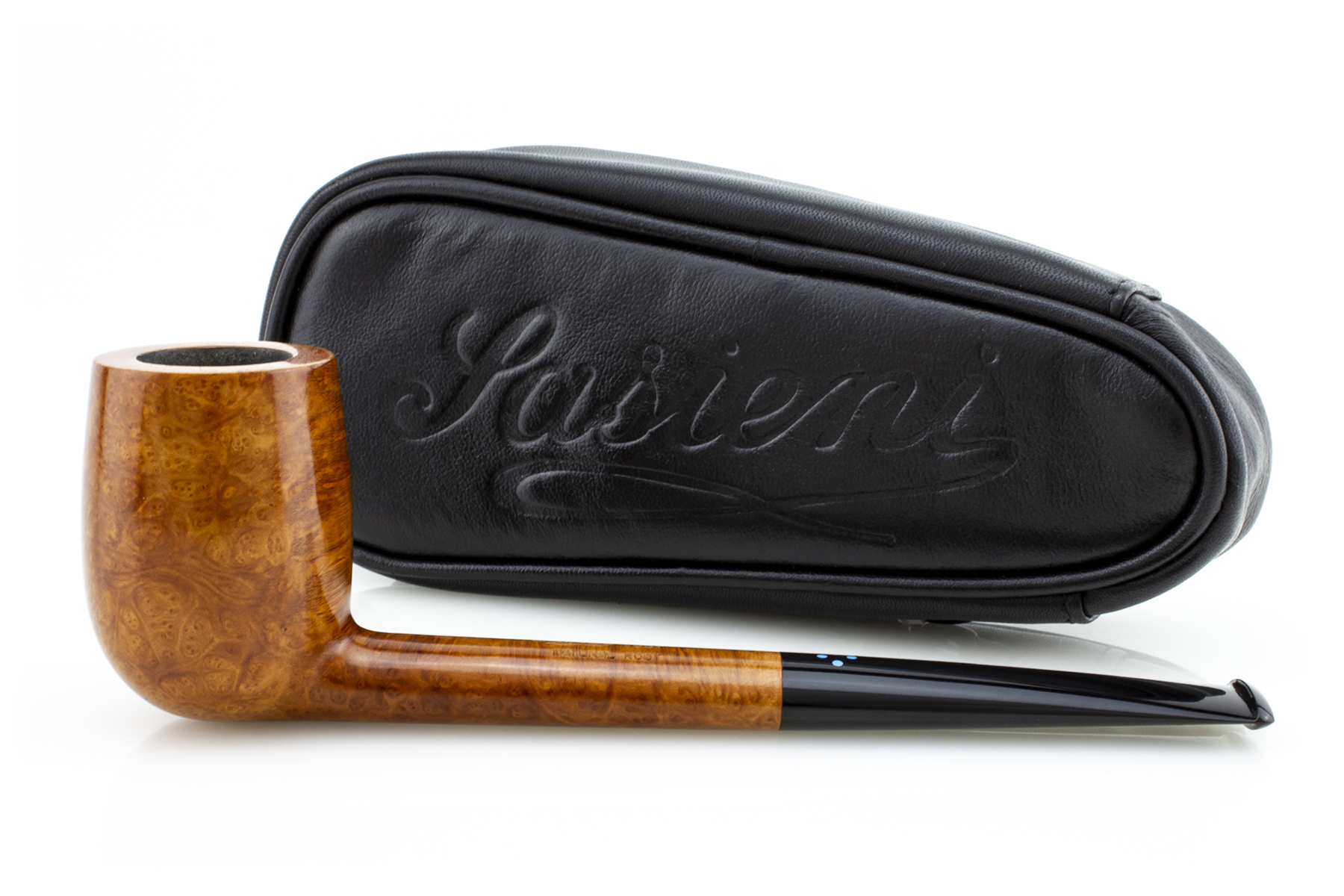 PIPA SASIENI 4 DOT NATURAL POLISHED PASY25-SA4DOTNP-01 CANADIAN PASY25-SA4DOTNP-01-CAN