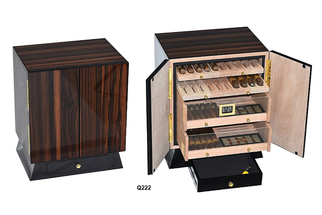 MOBILE PORTASIGARI HUMIDOR UMIDIFICATORE LUBINSKI 5 CASSETTI Q222