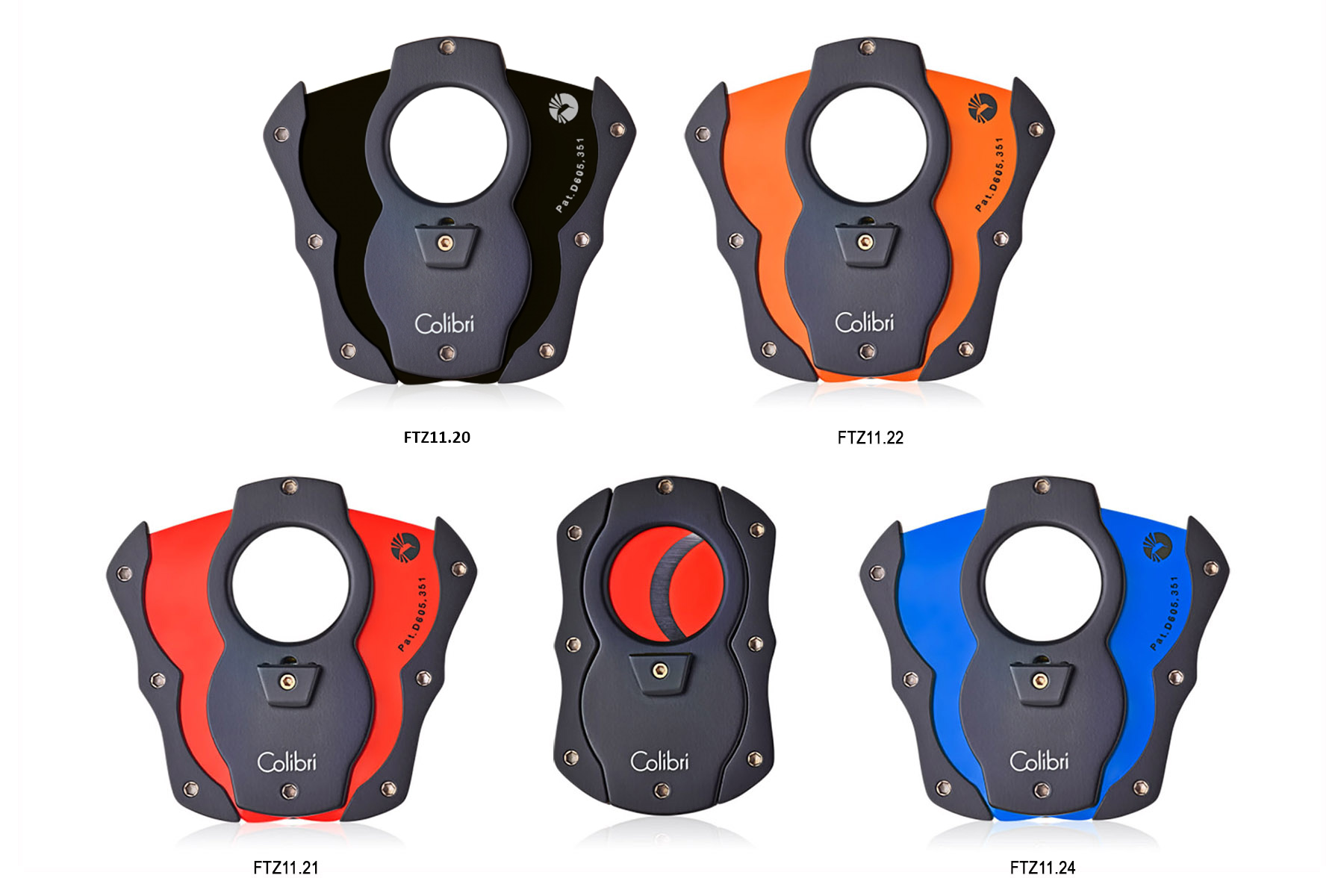 TAGLIASIGARI COLIBRI DOPPIA GHIGLIOTTINA COLOR CUT FTZ11